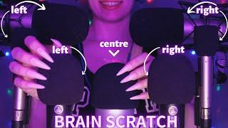 ASMR Mic Scratching - Brain Scratching with 30 DIFFERENT MICS  Covers & Nails No Talking for Sleep