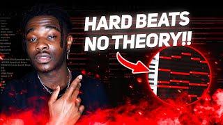 How To Make Hard Drill Beats With No Music Theory | FL Studio Tutorial