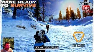 Ring of Elysium (RoE). ЗИМНЯЯ КАРТА (SOLO ТОП 1) - СтримLand #21