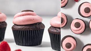 Chocolate Raspberry Cupcakes