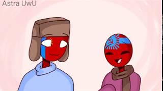 Americas meme .: countryhumans:. [Russia/Georgia]