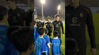 A special kickabout with Gabbia, Morata and Reijnders 🫂 | #shorts