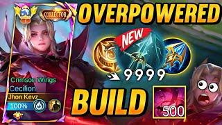 THIS BUILD IS 100% OVERPOWERED| SEE WHY! | TOP GLOBAL CECILION BEST BUILD END EMBLEM