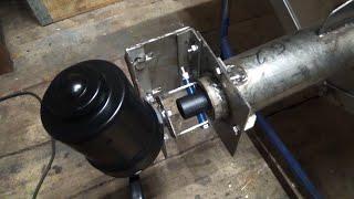 Мотор редуктор для привода шнека рамочной воскотопки.  Механизация пасеки