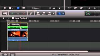 Final Cut Pro X Quick Tip: How to speed up or slow down a clip in Final Cut Pro X