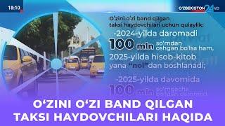 Taksi xizmatida o‘zini o‘zi band qilganlar uchun yangi qulayliklar