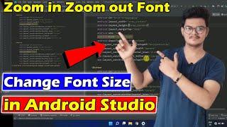 How to Change Font Size in Android Studio | how to change text size in android studio