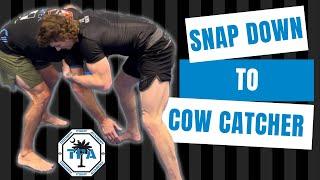 Takedown to Pin | Snap Down to Cow Catcher | Wrestling or BJJ