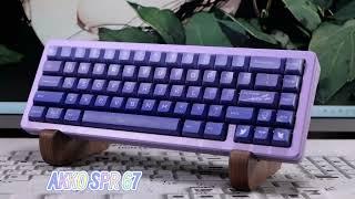 Building an Akko SPR67 Lilac