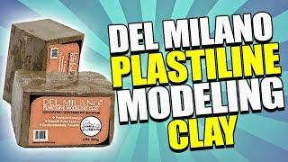 Del Milano Plastiline (Plasticine) Sulfur Free Non Hardening Modeling Clay