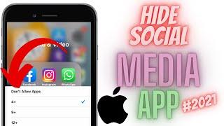 How To Hide All Social Media App From iPhone?..2021-GetTips