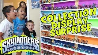 Skylanders Collection Display SURPRISE! Ultimate Toy Storage Organization!