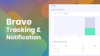 Setting Up Tracking and Notifications in Brave
