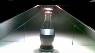 Coke Bottle In Full 3D Hologram