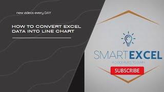 Present your EXCEL data in  a line chart #short #shortvideo #excel #linechart  #trending #msexcel