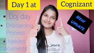 Day 1 at Cognizant|Virtual Onboarding| Needed Documents For Onboarding| Freshers Guide