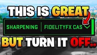 Disable FidelityFX CAS in Warzone 2 RIGHT NOW! (There's A Better Alternative)