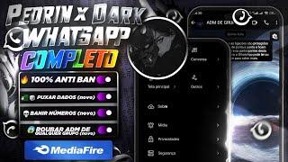 Novo MELHOR Whatsapp MOD 2024 (PEDRIN DARK) COMO VOLTAR A USAR WHATSAPP GB ATUALIZADO 2024 SEM BAN