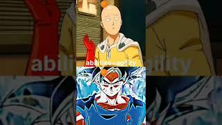 Saitama vs Goku #shorts#comparison