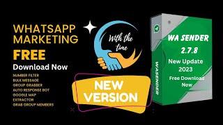 WASender Latest (2.7.8) Download Now | Whatsapp Marketing Tool Free Activation Key