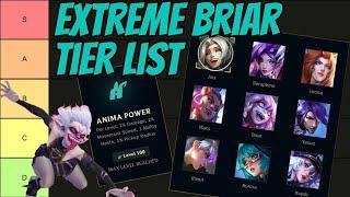 Briar Solo Extreme Tierlist