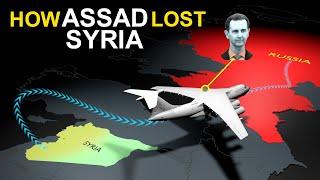 How Assad Lost Syria & Escaped to Russia? #syria #israel #russia