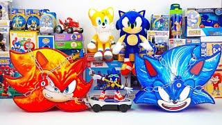 Sonic The Hedgehog Toys Unboxing ASMR | Ice Sonic Locked, Lava Sonic Locked, Sonic Free Rider RC