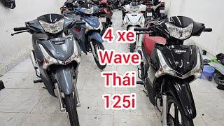 4 xe wave thái 125i máy lớn cho cả nhà lựa chọn