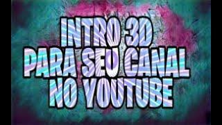 Como fazer uma INTRO [3D] pelo Panzoid - TUTORIAL [CELULAR/PC]