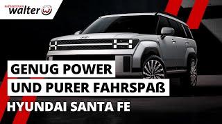 Raumwunder Hyundai Santa Fe 2024 Review | Plug-In Hybrid SUV kompromisslos gut!