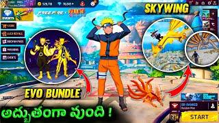 Free Fire X Naruto Collaboration | Kurama Skywing | Naruto Evo Bundle | Naruto Confirm Date 