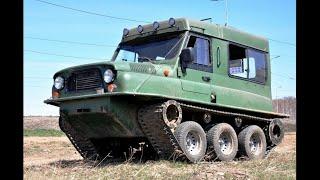 Homemade Tracked UAZ 469 On Another Level