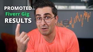 Fiverr Promoted Gig 1 Week Results