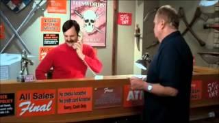 Tim and Eric Billion Dollar Movie Will Forte Allen Bishopman sword store