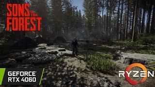 Sons of the Forest 1.0 - RTX 4060 - 1080p - 1440p - DLSS OFF/ON