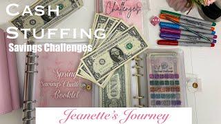 Saving Challenges ️ | CASH STUFFING | CASH ENVELOPES