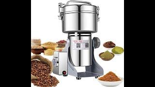 1000g High-speed herbs grinder, electric grind machine, Swing grinder multifunction herbs grinder