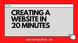 How I Create Websites in 20 Minutes (with Elementor on WordPress)