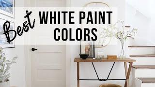 Best Interior White Paint Colors