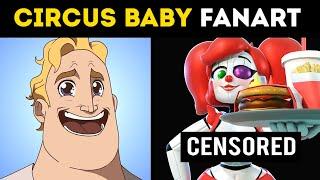 Circus Baby Fanart | Mr Incredible Becoming Canny Animation (FNAF FULL)