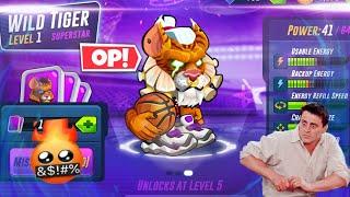 WILD TIGER IS NOT FAIR.... (Basketball Arena)