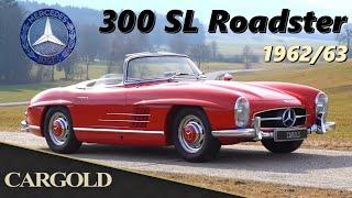 Mercedes 300 SL Roadster, 1962/63, Rarität mit Alumotor, geringer Laufleistung und 1A Historie