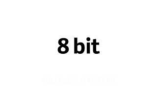 24bit vs 16bit vs 8bit vs 4bit audio poređenje