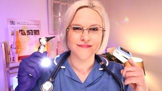 A Detailed Nurse ASMR Check Up Medical Exam: Physical & Mental Health