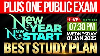 Plus One Public Exam | New Year, New Start Best Study Plan | Xylem Plus One