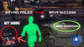 HOW TO FIX SAVING FAILED | GTA 5 ONLINE!!!