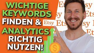 Etsy KEYWORDS, die deine Etsy Verkäufe Steigern durch ETSY STATISTIK ANALYSE! Etsy Tipps