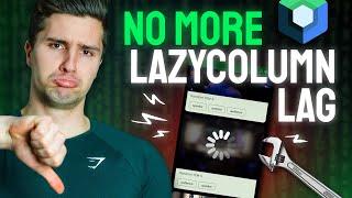 Top 3 Hacks to Remove LazyColumn Lag in Jetpack Compose - Android Studio Tutorial