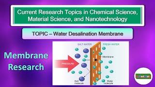 Water Desalination Membrane | Membrane Science | Seawater Desalination