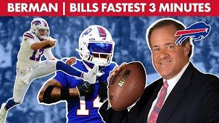 Chris Berman’s Fastest 3 Minutes To Kickoff Buffalo Bills 2023 Season!